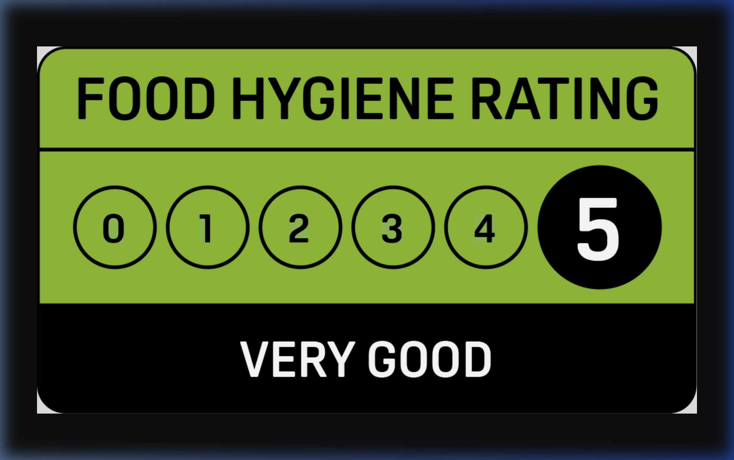 Food Hygiene Rating 5